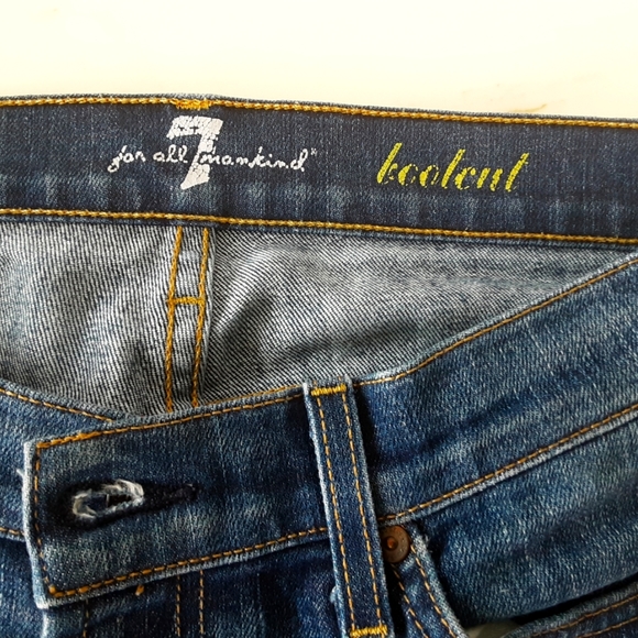 7 for ALL MANKIND Jean Low Rise Boot Cut Sz. 29 - Picture 9 of 11